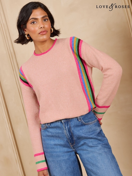 Rosas na Rosas - Love & Roses Crew Neck Knit Jumper