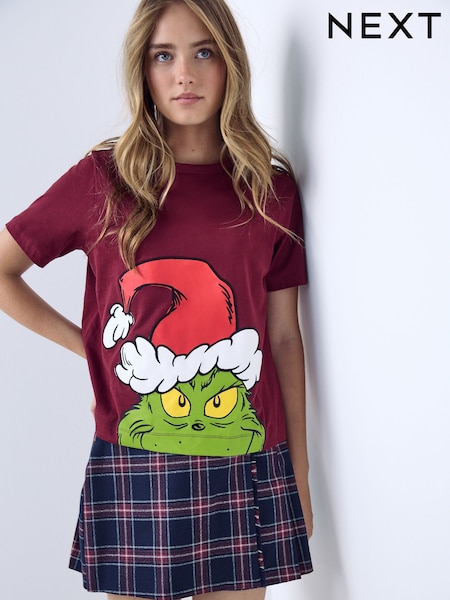 وردي توتي - Grinch Licence Graphic Christmas T-shirt