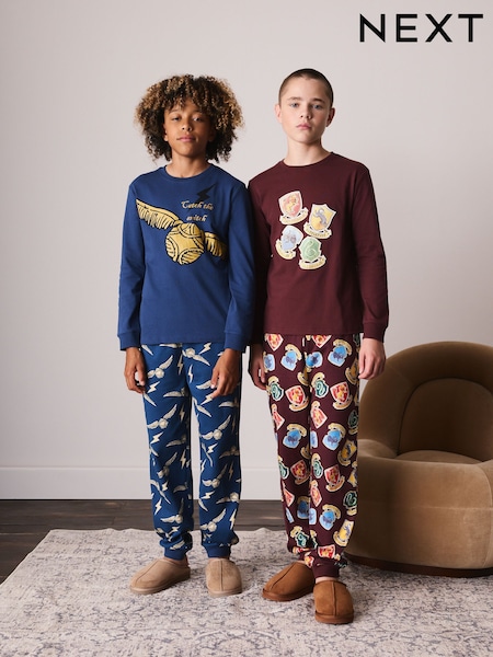 Blue/Maroon Harry Potter - Jogger Pyjamas 2 Pack (4-16yrs)