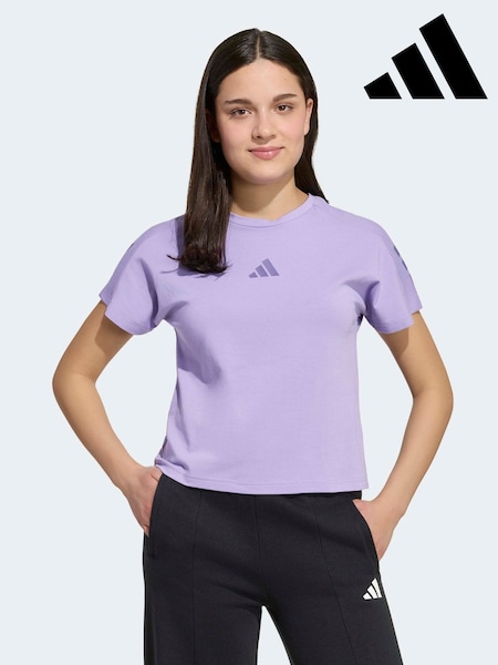 Púrpura - Camiseta de adidas