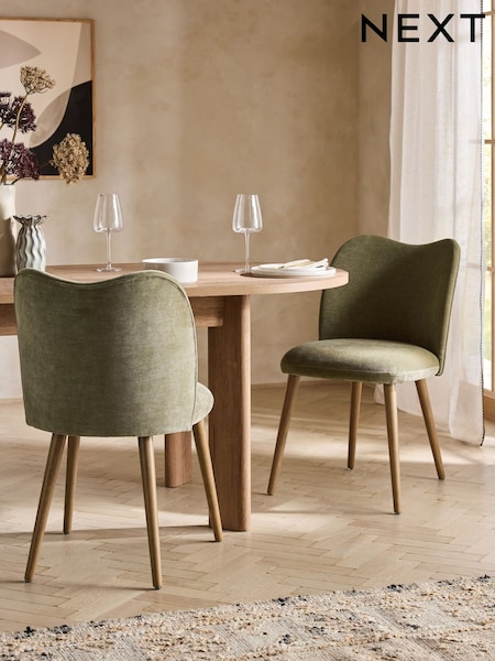 Set Of 2 Nomad Dining Chairs