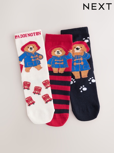 Paddington - Cotton Rich License Socks 3 Pack