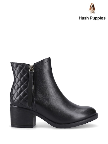 Black - Hush Puppies Halia Ankle Boots