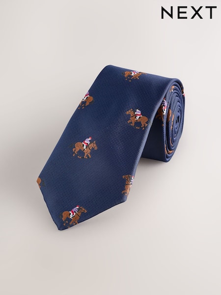 Navy - Regular Heritage Design Tie