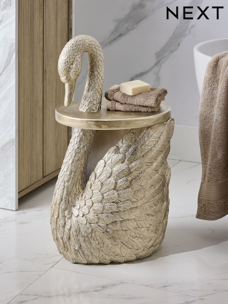 Swan Side Table With Storage
