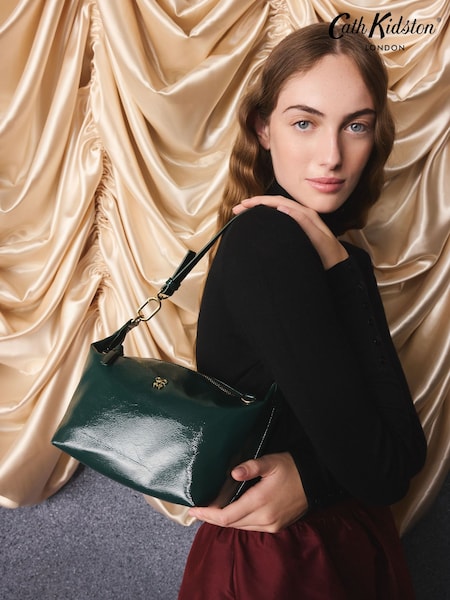 Patent Green - Cath Kidston Shoulder Bag
