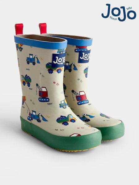 Stone Construction - Jojo Maman Bébé Cosy Lined Wellies