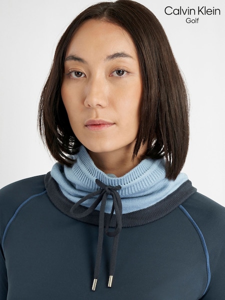 Blue - Calvin Klein Golf Hollie Knitted Snood