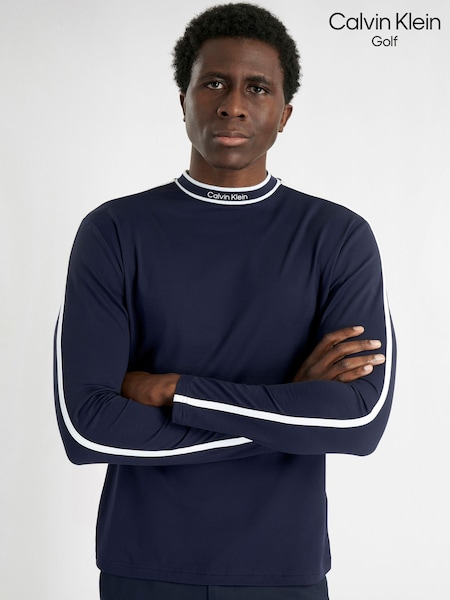 Blue - Regular Calvin Klein Golf Torque Baselayer