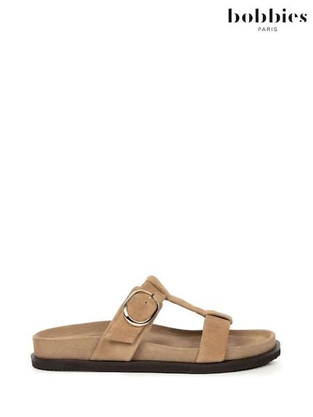 Natural - Bobbies Fajar Flat Sandals