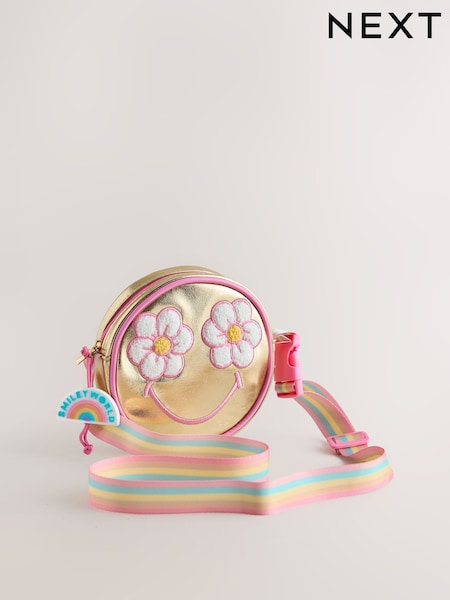 金色 - Smiley Metallic Bag