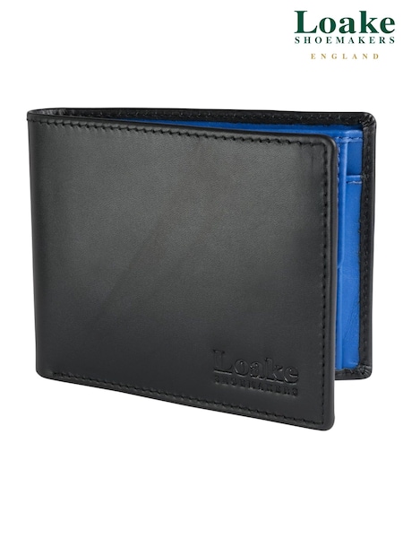 Black - Regular Loake Leather Wallet
