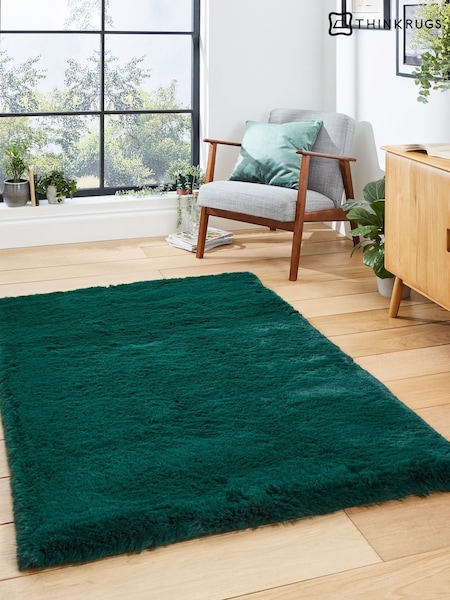 Think Rugs Super Teddy Plain Shaggy Rug