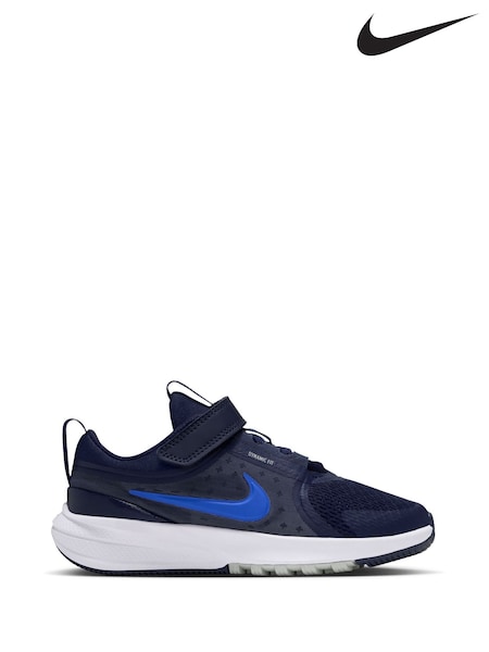 أزرق كحلي زاهٍ - حذاء رياضي Star Runner 5 للأطفال من Nike