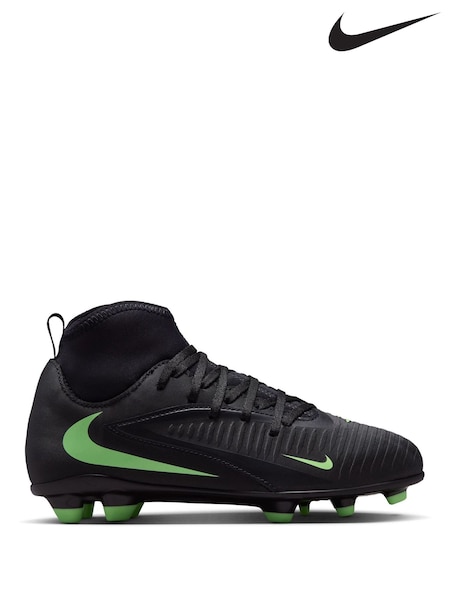 Negro - Nike Jr. Phantom 6 High Club Multi Ground Football Boots