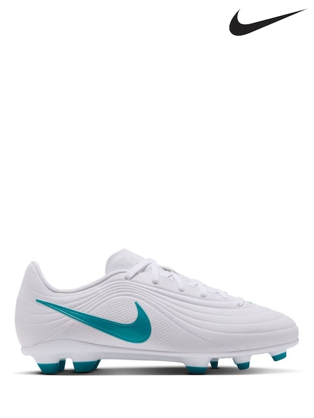 Hvit - Nike Jr. Tiempo Maestro Club Multi Ground Football Boots