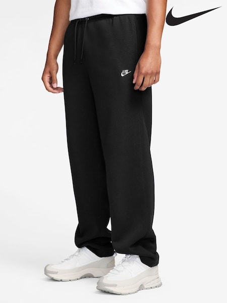 Gridiron Grey - Regular Nike Club Fleece Wide Leg Joggers