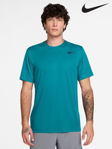 Energy Blue - Regular Nike Dri-fit Flex Performance T-shirt