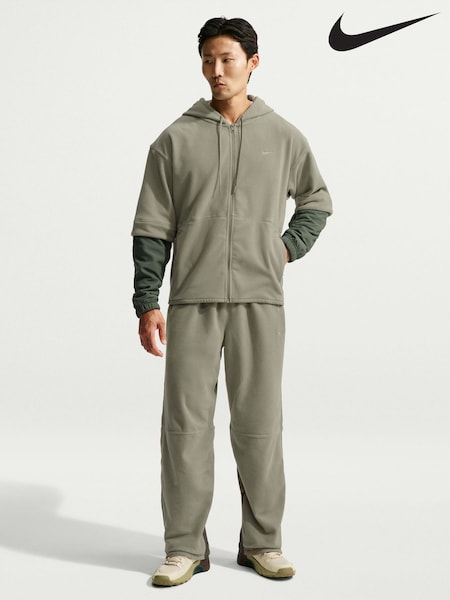 Žalia - Regular Nike Therma Fit Half Zip Pullover Training Hoodie