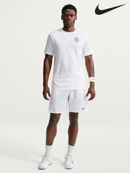 White - Regular Nike Court Dri-fit Tennis T-shirt