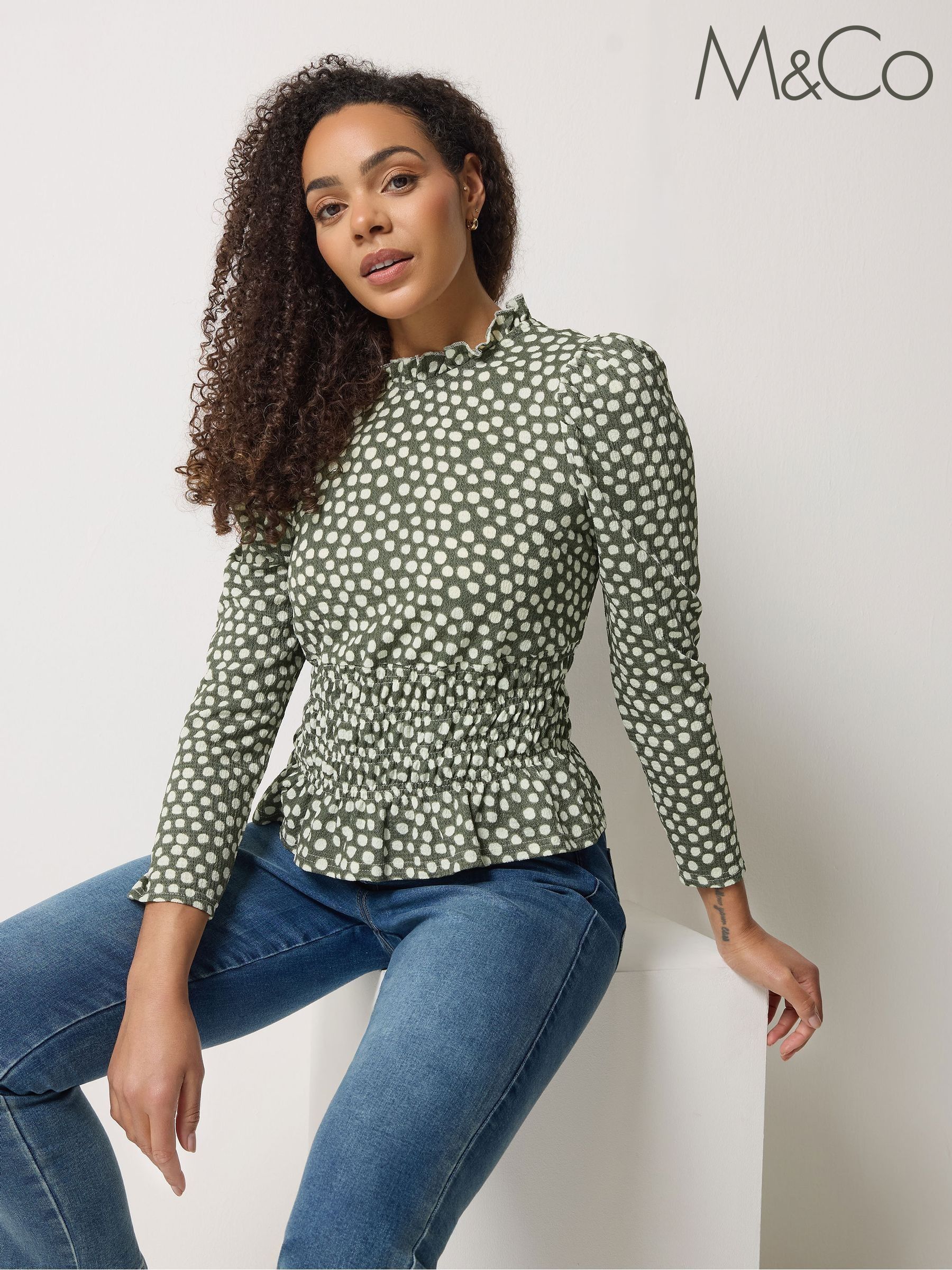 トップス holiday LINE HIGH NECK WARM TOPS Buy Women's Tops Holiday High Neck Online | Next Oman
