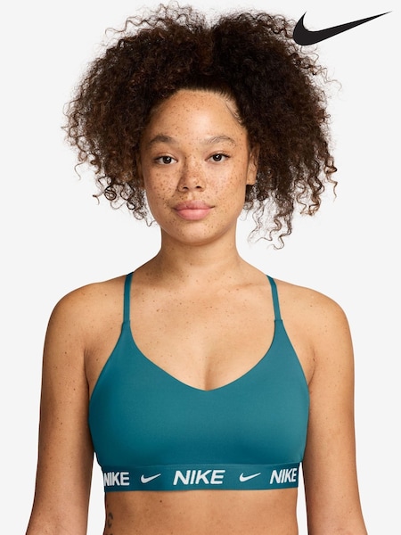 Bright Spruce Green - Nike Indy Light Support Padded Adjustable Sports Bra