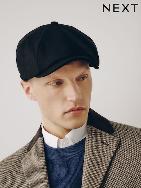 Black - Regular Bakerboy Hat