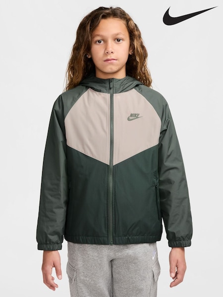 Camo Green - Nike Sportswear Windrunner Hooded Repel Jacket