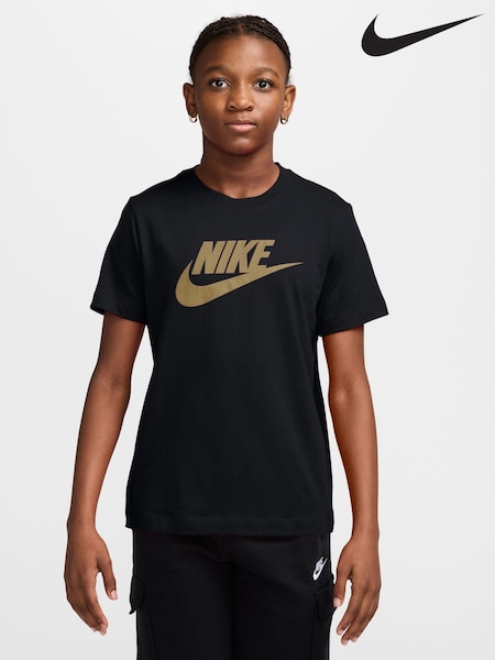 Black - Nike Metallic Hbr T-shirt