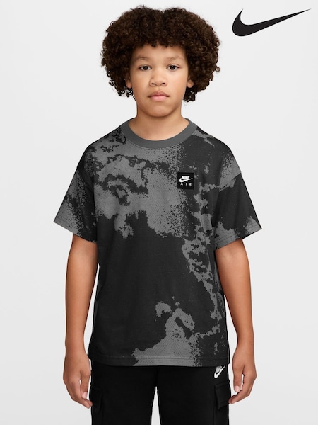 Black - Nike Printed Air Logo T-shirt