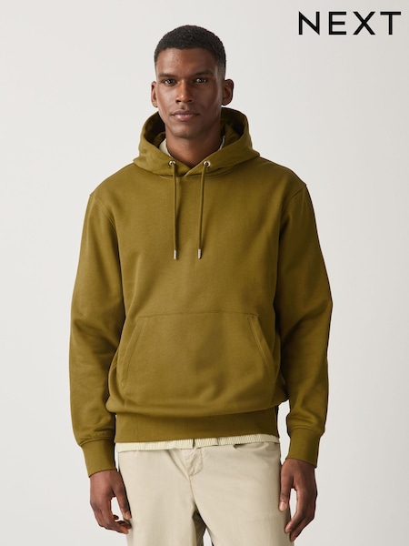 Alyvuogių žalia - Regular Fit Hoodie