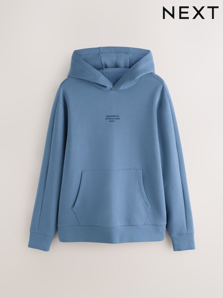 Steel Blue - Regular Scuba Overhead Hoodie