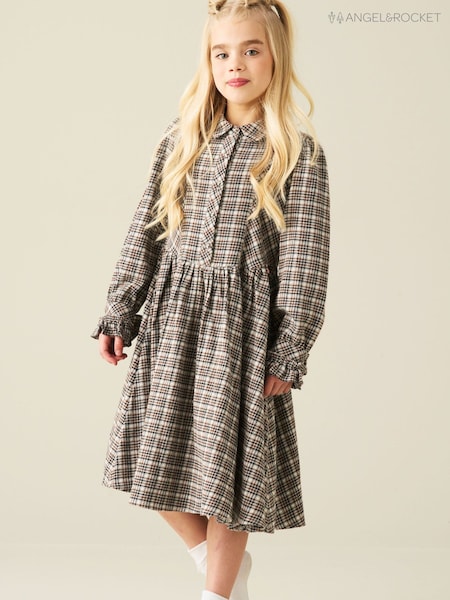 Braun - Angel & Rocket Marcia Check Shirt Dress