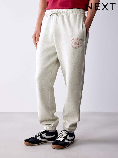 Marga neutro - Regular Straight Cuff Graphic Joggers