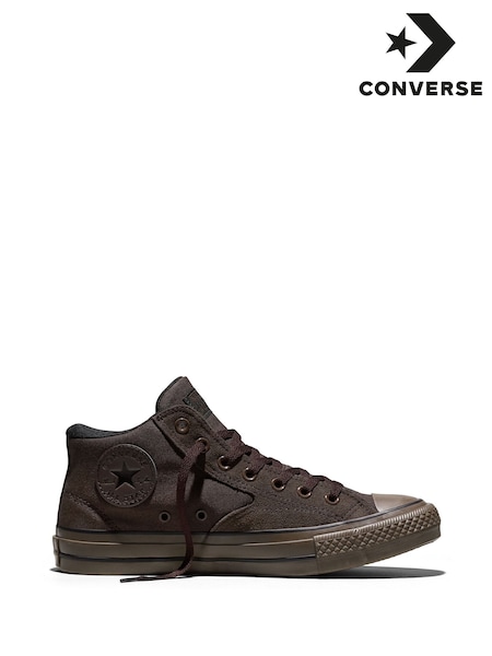 Smeđa - Regular Converse Chuck Taylor All Star Malden Street Suede Trainers