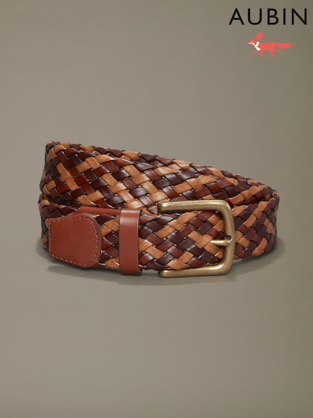 Braun - Regular Aubin Heacham Plaited Belt
