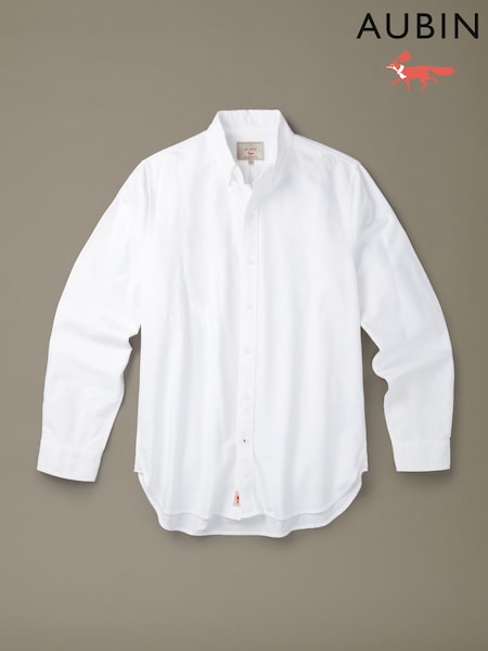 White - Regular Aubin Alder Oxford Shirt