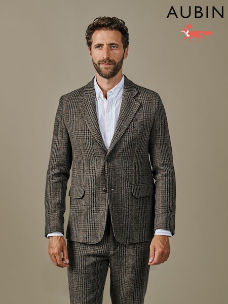Ruda - Regular Aubin Marlborough Wool Suit Blazer