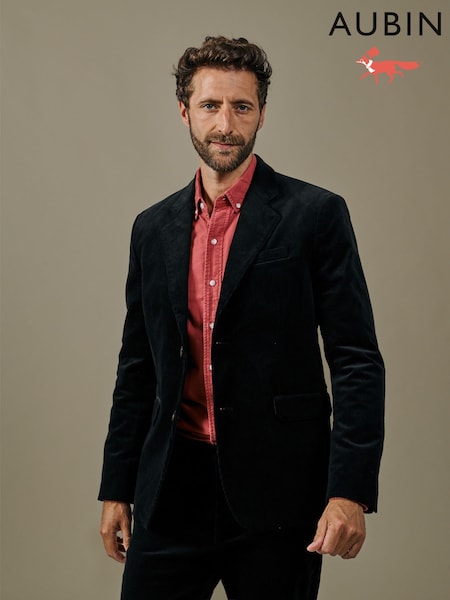 Crno - Regular Aubin Marlborough Cord Suit Blazer