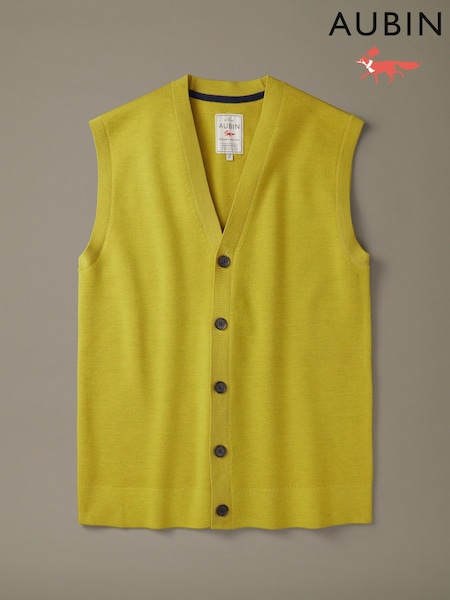 Gelb - Regular Aubin Portman Waistcoat