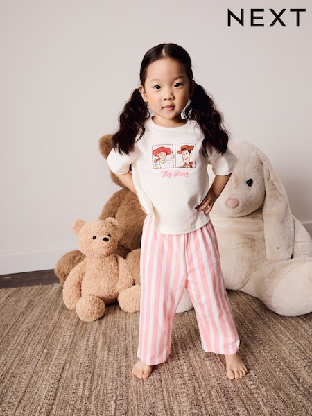 Ecru/Pink - Toy Story Wide Leg Pyjamas 1 Pack (9mths-10yrs)