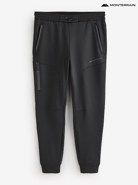 Black - Regular Monterrain Speed 4.0 Poly Fleece Joggers