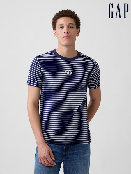 Dungi bleumarin - Regular Gap Everyday Soft Mini Logo Short Sleeve T-shirt