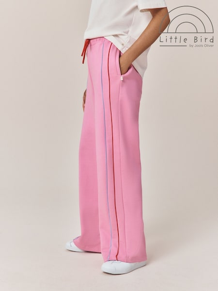 Bright Pink - Little Bird By Jools Oliver Wide Leg Joggers