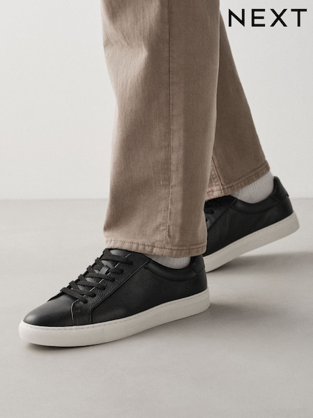 Black - Regular Smart Casual Longline Trainers