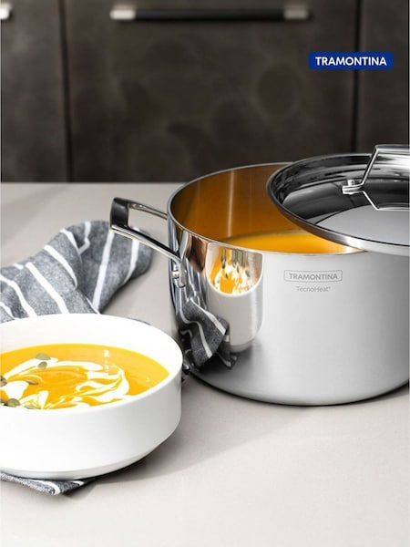 Tramontina Grano 3-ply Stainless Steel Deep Casserole 20cm