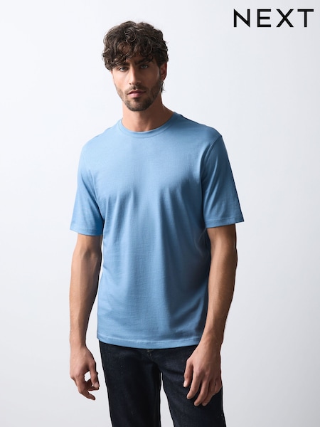 Blue - Regular Lightweight T-shirt