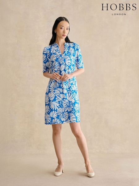 True Blue Ivory - Hobbs Lucille Tunic Dress