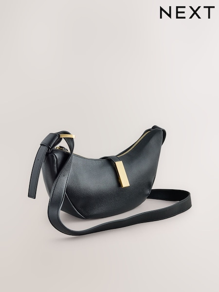 黑色 - Scoop Sling Cross-body Bag