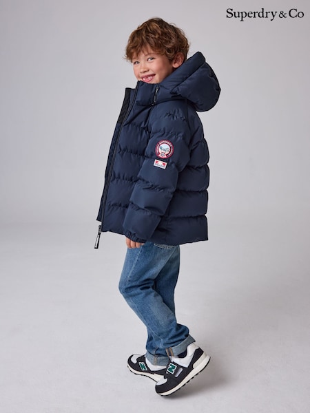Jūras spēki - Superdry sporta pūkainais mētelis